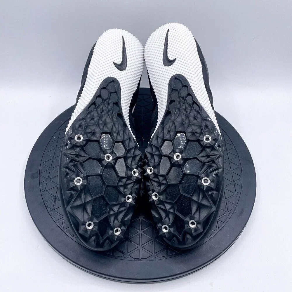 Nike Rival S 9 Size 12 Track Shoe Black/White 907564-017